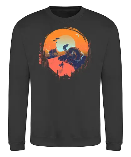 Spice of Life - dune, spice, Shai Hulud, atreides, arrakis, desert planet, Sandworm - Sweatshirt