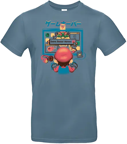 Delete History - mario, Browser, history, delete, löschen - Standard T-Shirt