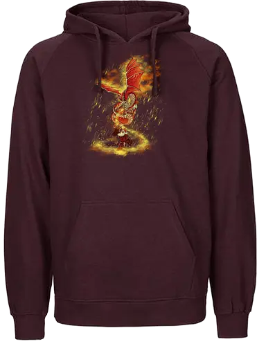 Flame Ravager - avatar, roku, aang, legend, Bending, feuer, fire - Fairtrade Hoodie