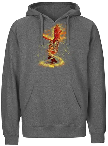 Flame Ravager - avatar, roku, aang, legend, Bending, feuer, fire - Fairtrade Hoodie