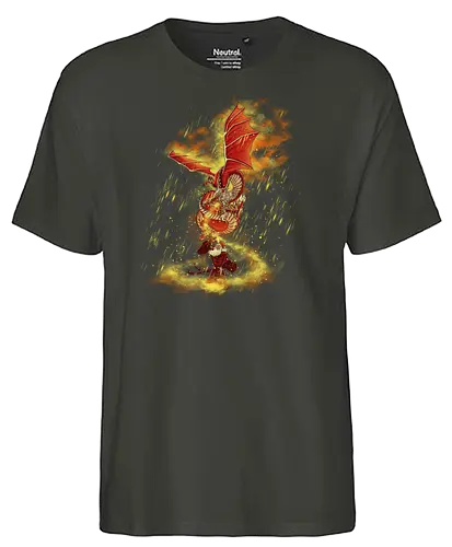 Flame Ravager - avatar, roku, aang, legend, Bending, feuer, fire - Fairtrade T-Shirt
