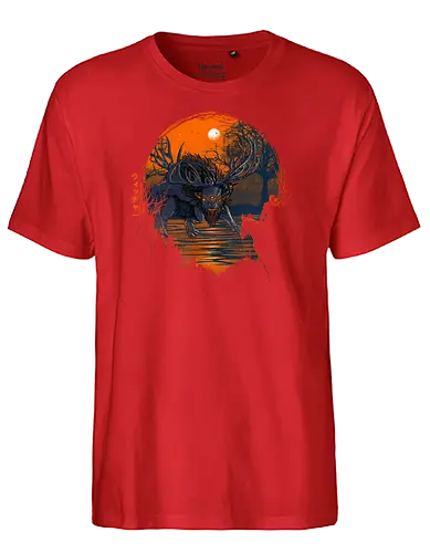 The Hunt - witcher, hexer, gaming, rpg - Fairtrade T-Shirt