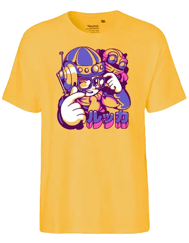 Cute Builder - slump, arale, anime, manga - Fairtrade T-Shirt