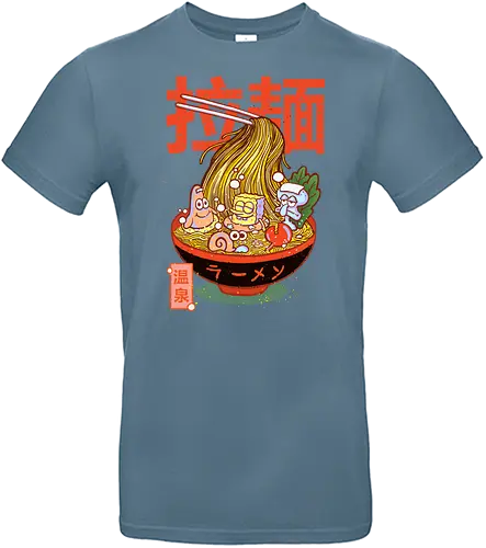 Krusty Onsen Ramen - Crusty, ramen, Sponge, star - Standard T-Shirt