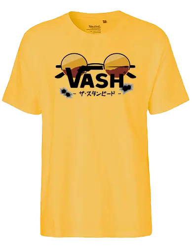 Vash - mashup, anime, trigun, western, shōnen, manga - Fairtrade T-Shirt