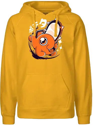 Chainsaw Cute - anime, manga, chainsaw, dog, cute - Fairtrade Hoodie