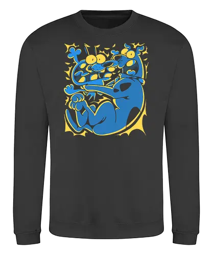 Cowardly Dogs - tv, mystery, dog - Sweatshirt