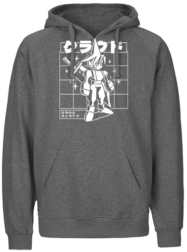 Polygonal Soldier - final, fantasy, polygon, gaming - Fairtrade Hoodie
