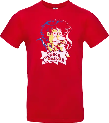 Stu Spiegel - space cowboy, bounty hunter, cowboy, anime, mashup, cartoon - Standard T-Shirt