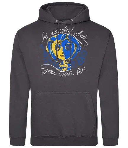 Careful Wish - Coraline, knopf, button - Standard Hoodie