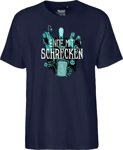 Ende mit Schrecken (Logo) - Ende mit schrecken, podriders, poComicast - Fairtrade T-Shirt