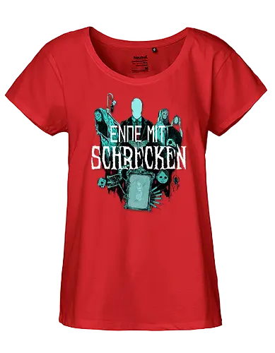 Ende mit Schrecken (Logo) - Ende mit schrecken, podriders, poComicast - Fairtrade Girl Shirt