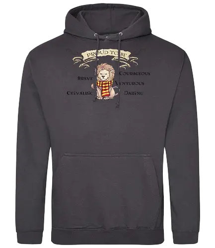 Proud to be a lion - löwe, lion, tiere, animal - Standard Hoodie