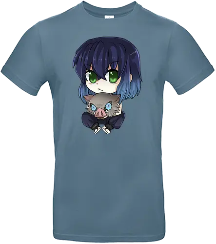 Inosuke - anime, manga, Slayer, chibi, kawaii - Standard T-Shirt