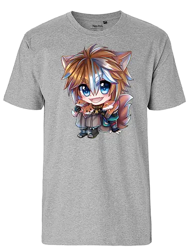 Gorou - Genshin, impact, gacha, gaming, chibi - Fairtrade T-Shirt
