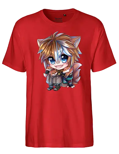 Gorou - Genshin, impact, gacha, gaming, chibi - Fairtrade T-Shirt