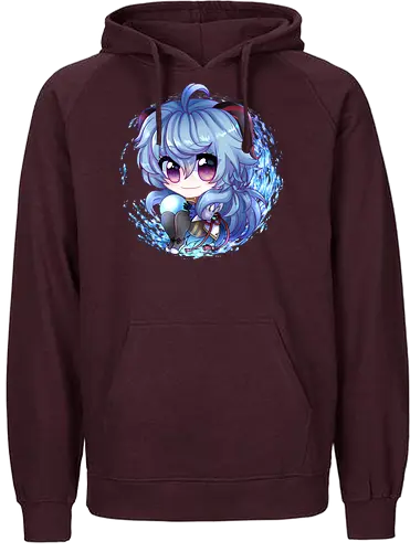 Ganyuu - Genshin, impact, gacha, gaming - Fairtrade Hoodie