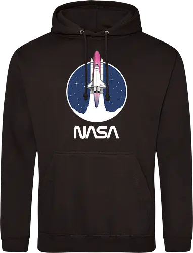 NASA - Pink Rocket - White Worm