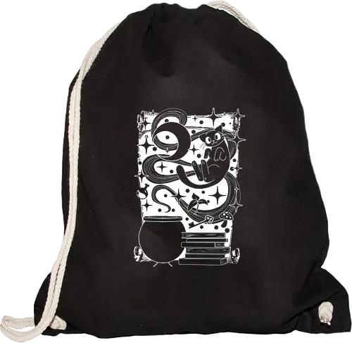 Magischer Familiar - Schwarze Katze