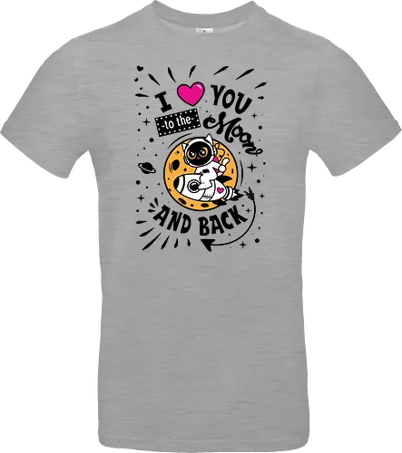 I love you to the moon and back - Color