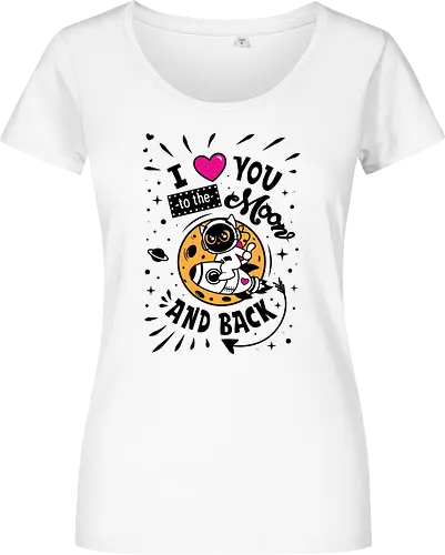 I love you to the moon and back - Color