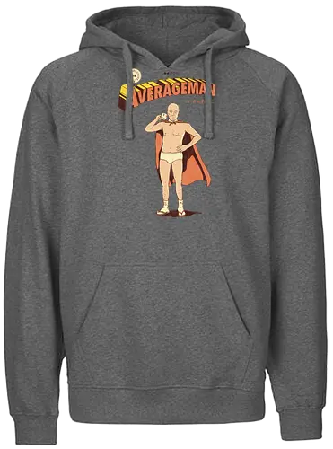 Averageman - comics, fun, Average, normal, superheld - Fairtrade Hoodie