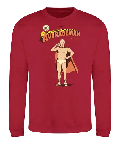 Averageman - comics, fun, Average, normal, superheld - Sweatshirt