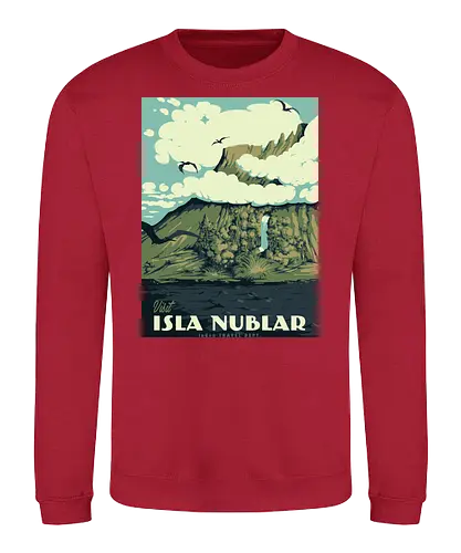 Visit Isla Nublar - Visit, dino, Nublar, Isla, insel, Dino Park, dinosaurier - Sweatshirt