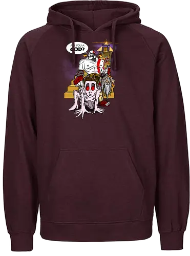 Are you a God? - god, war, mashup, gozer, buster, film, gaming - Fairtrade Hoodie