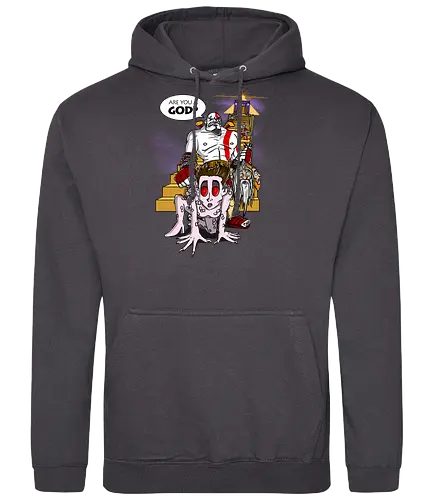 Are you a God? - god, war, mashup, gozer, buster, film, gaming - Standard Hoodie