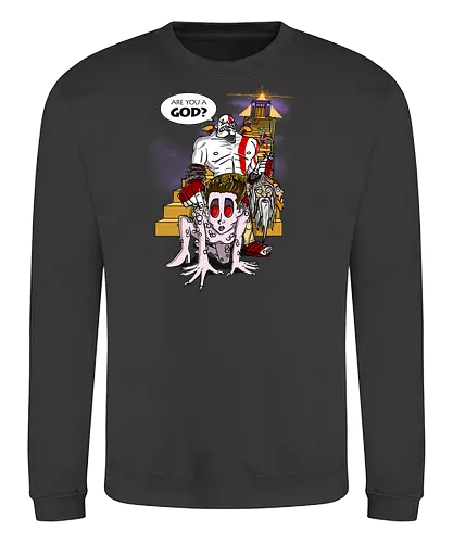Are you a God? - god, war, mashup, gozer, buster, film, gaming - Sweatshirt