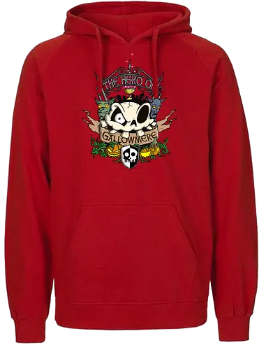 The Hero of Gallowmere - gaming, Medievil, hero, fun - Fairtrade Hoodie