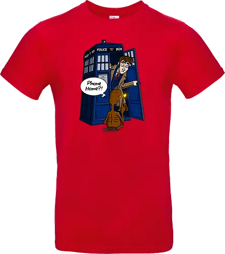Phone Home - tardis, et, the doctor, doctor, who, mashup, tv, movie, Call home, Nach hause telefoAutomataen - Standard T-Shirt