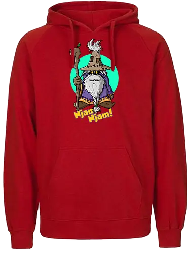 Njam Njam - gaming, ff7, fantasy, console - Fairtrade Hoodie