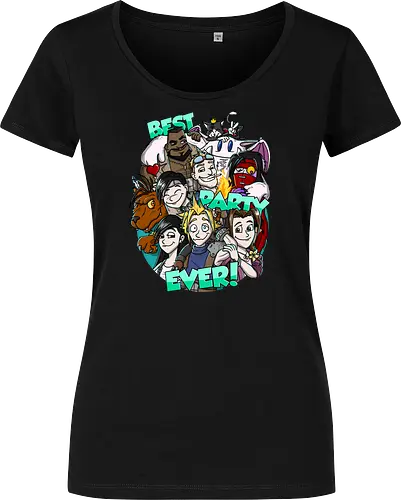 Best Party Ever! - ff7, gaming, party, Entourage, fun - Women T-Shirt