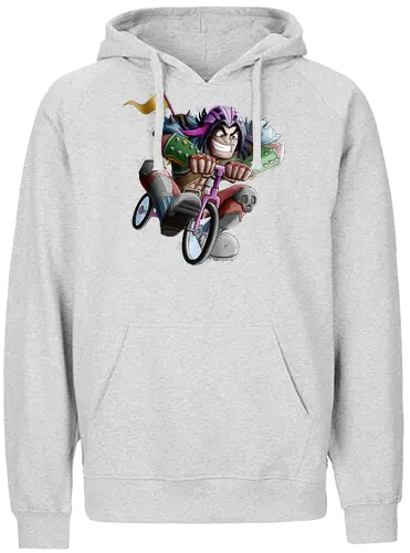 Radl-Dekar - gaming, retrogames, fantasy, rpg, jrpg - Fairtrade Hoodie