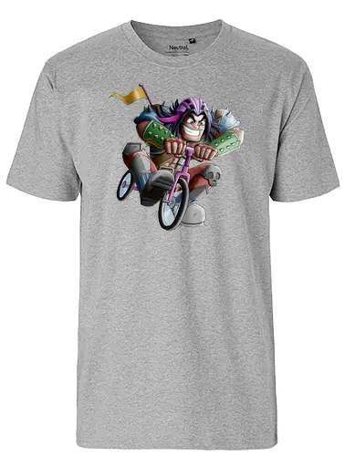 Radl-Dekar - gaming, retrogames, fantasy, rpg, jrpg - Fairtrade T-Shirt