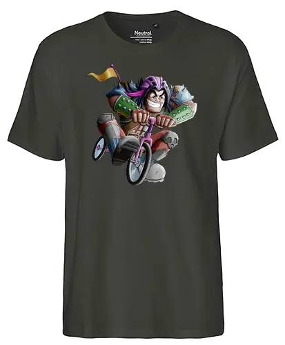 Radl-Dekar - gaming, retrogames, fantasy, rpg, jrpg - Fairtrade T-Shirt