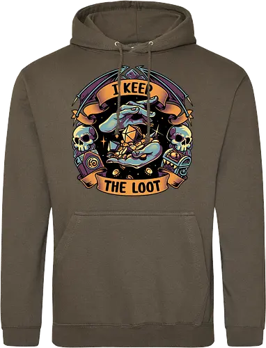 I keep the loot