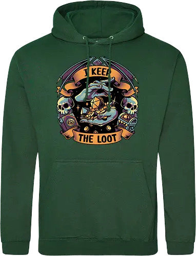I keep the loot