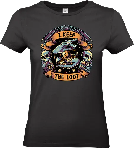 I keep the loot