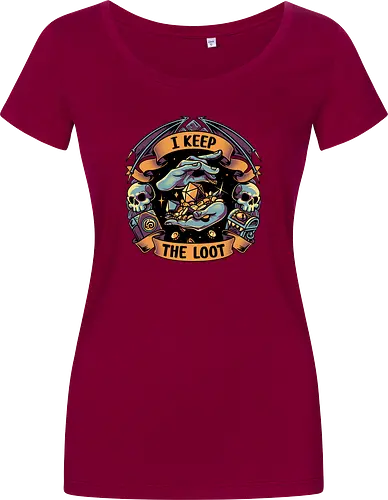I keep the loot