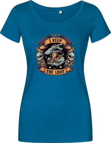 I keep the loot