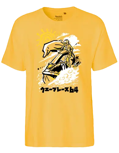 Warm up time - wave, race, gaming - Fairtrade T-Shirt