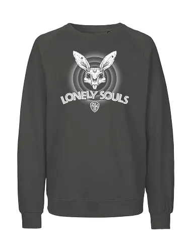 Lonely Souls - comic, cartoon, bunny - Fairtrade Sweatshirt