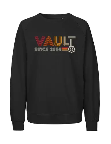 Vault since 2054 - vault, fallout, boy, gaming, tv - Fairtrade Sweatshirt