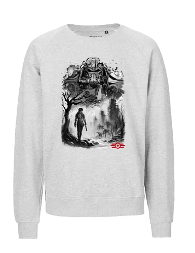 Welcome to the Wasteland - fallout, vault, gaming, tv - Fairtrade Sweatshirt