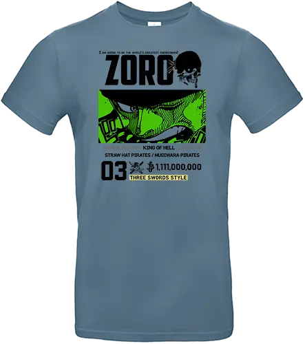 Pirate Hunter - anime, manga, piece, pirate, hunter - Standard T-Shirt