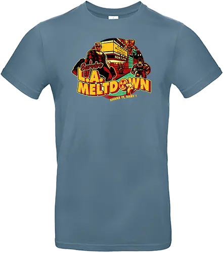 L.A. Meltdown - duke, nukem, gaming, shooter - Standard T-Shirt