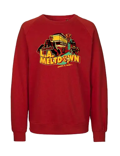 L.A. Meltdown - duke, nukem, gaming, shooter - Fairtrade Sweatshirt